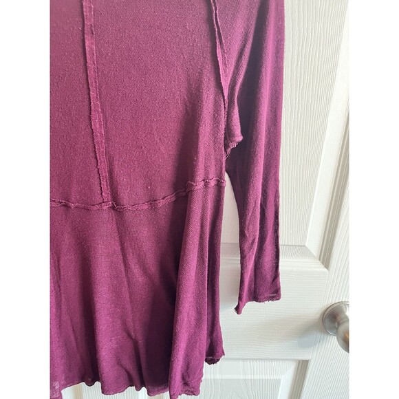 Intimately Free People Women's Long Sleeve Top Size Small Sheer Romantic Sexy - Picture 8 of 8